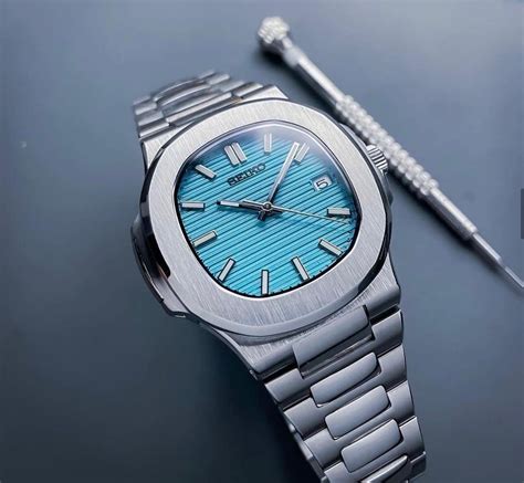 patek philippe nautilus homage seiko|patek philippe homage watches.